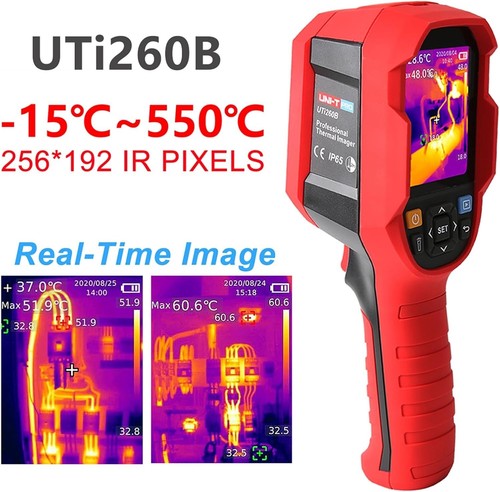 UTi260B Infrared Thermal Imager Handheld Thermal Camera Infrared Thermometer Res - Picture 8 of 9