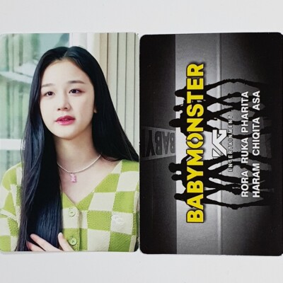 Baemon PHARITA Photocard Debut Celebration BABYMONSTER Limited