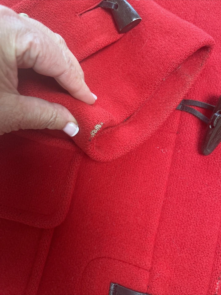 85. Burberry London специальности спортивная переключатель Mercey шерсти бушлат куртка винтажный M - Изображение 4 из 4