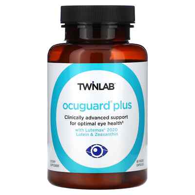 2 X Twinlab, OcuGuard Plus, 60 Veggie Capsules