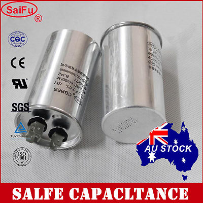 SAIFU CBB65 450VAC 15uF Air Conditioner Appliance Motor Run Capacitor OZ