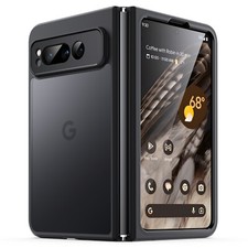 JETech Matte Case for Google Pixel Fold 2023 with Camera Lens Full Protection