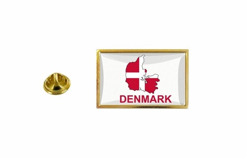 Spilla Pin Badge Pin's Bandiera Pays Cartolina Dk Danimarca