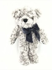 Applause/Dakin R. Grey TEDDY BEAR 9 Plush Vintage