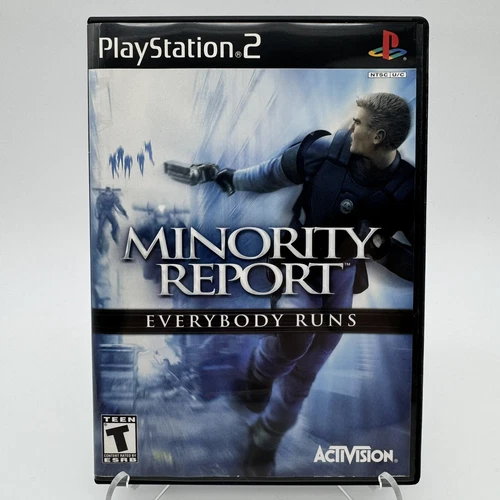 Minority Report PlayStation 2 PS2 + Reg Card - Complete CIB