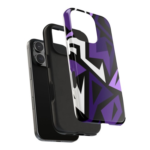 Purple Abstract Shapes Art Phone Case for iPhone & Samsung Galaxy Phones - 第 4/108 張圖片