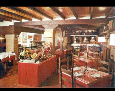 CAMPMANY / GERONA (ESPAGNE) HOTEL MERCE PARK / RESTAURANT LA NORIA