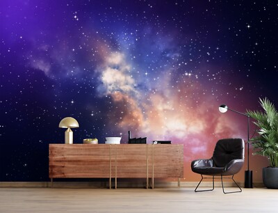 3D Sky Cloud Starry ZHUA14738 Wallpaper Wall Murals Removable Self-adhesive Amy