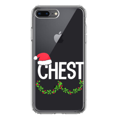 For Apple iPhone 7/8 Plus Shockproof Case Christmas Funny Chest Nuts