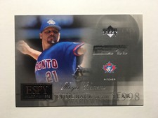 2005 Upper Deck ESPN Roger Clemens #AW-14 ESPY Award Winners