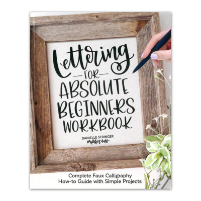 Craft County Simple Hand Lettering Books - Calligraphy - Traceable Alphabets
