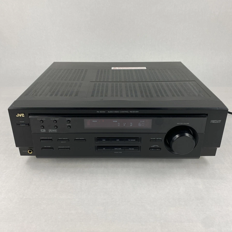 JVC RX-6010V Audio/Video Control Receiver No Remote - Image 2 of 4