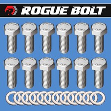 Sbc Intake Manifold Bolts Hex Stainless Steel 283 327 350 400 Small Block Chevy Sbc Intake Manifold Bolts Hex Stainless Steel 283 327 350 400 Small Block Chevy