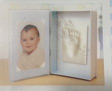 Babyprints Book In Blue Create A Lasting Keepsake Of Your Baby's Hand Or Foot