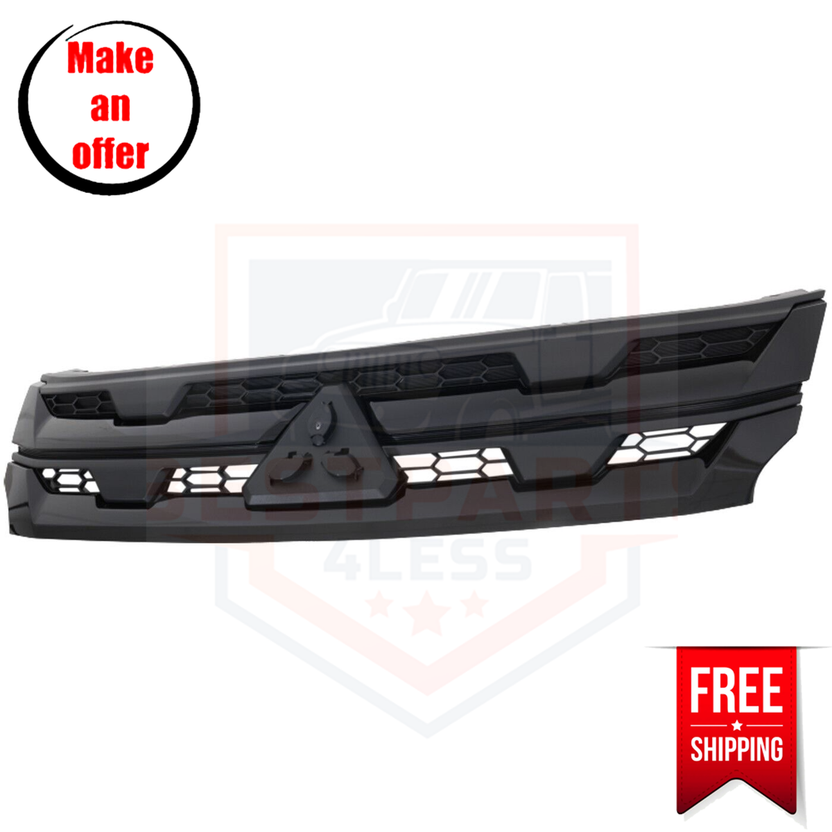 Grille 7450B559 plastic for 2020 Mitsubishi Outlander Sport & RVR