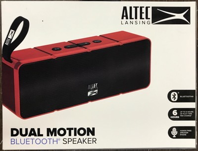 altec dual motion bluetooth speaker