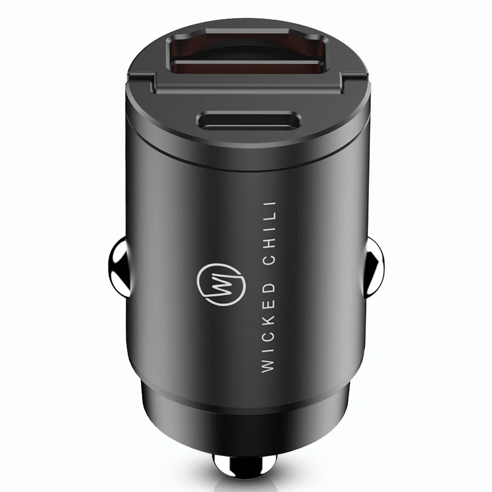 45W Dual Doppel Auto Schnellladegerät für iPhone Samsung Schnellader Fast Charge - Bild 2 von 4