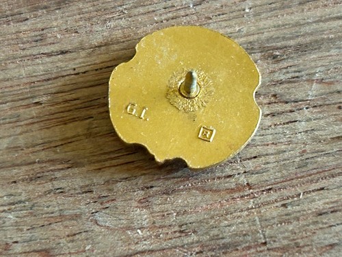 Department Of Army Lapel Pin Retired Civilian Small Clutch Back - Picture 9 of 24