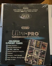NEW Ultra Pro: 9-Pocket Platinum Binder Pages - 100 count 81320 - 2 Boxes