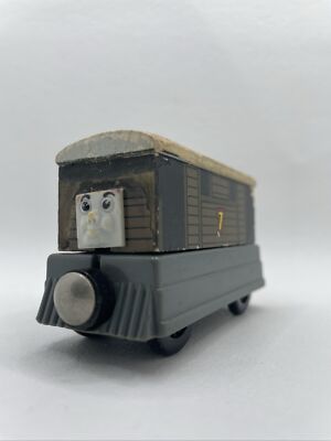 Toby Tram Car Thomas the Train Wooden Railway Tank Engine #7 Friends