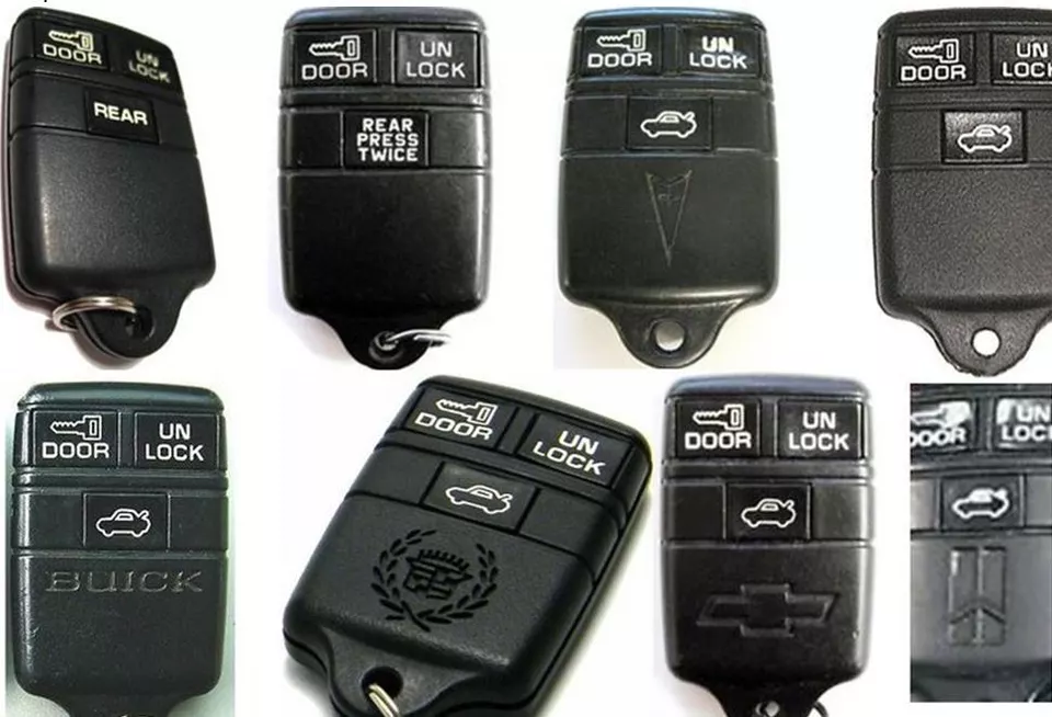 OEM ABO0104T Mando a distancia sin llave Entrada Coche Llavero 1993-1996 Buick Roadmaster Control Foto 2 de 4