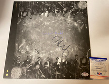 CHRIS MARTIN COLDPLAY SIGNED AUTOGRAPHED EVERYDAY LIFE ALBUM VINYL RARE PSA COA