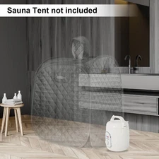 1.5L Portable Sauna Steamer Pot Home Spa Steam Generator For Shower Bath SPA USA
