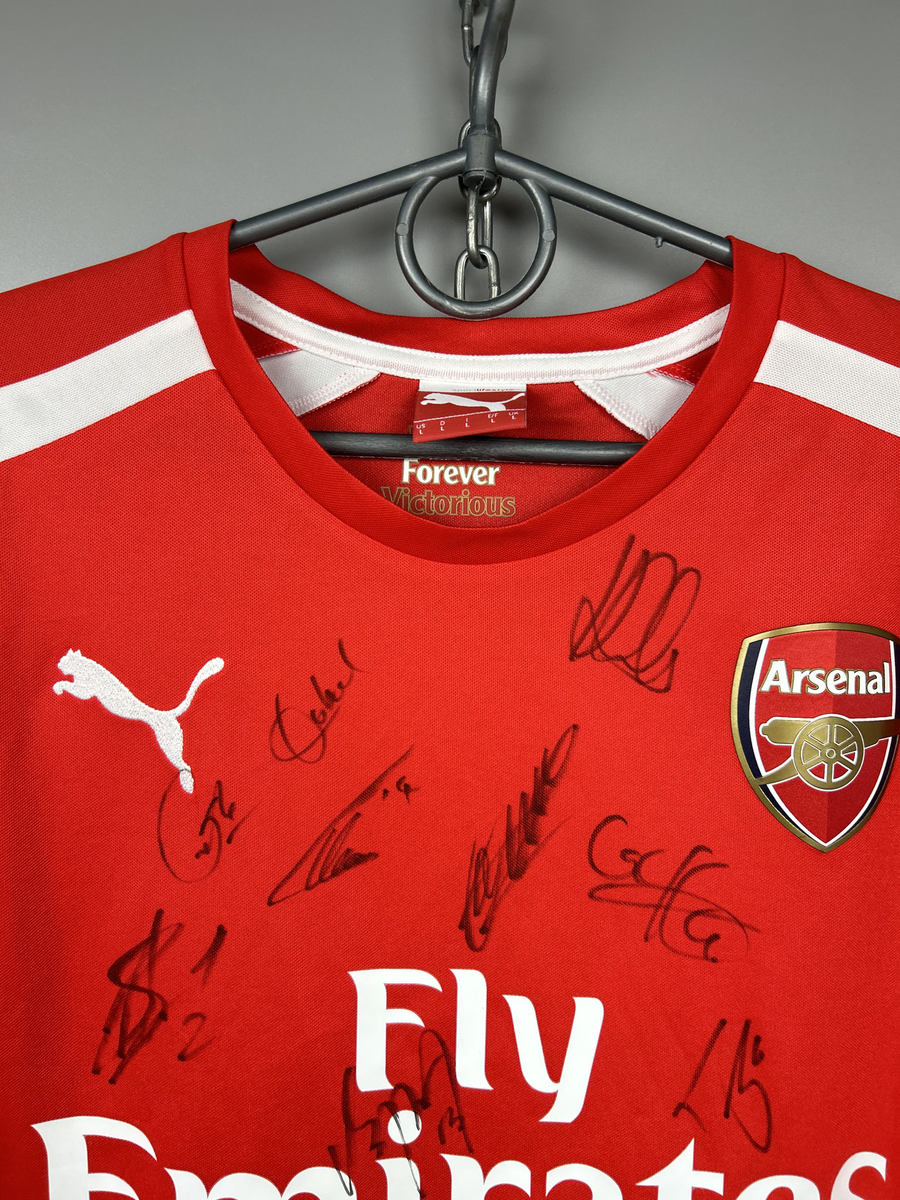 Signer Arsenal Fc 2014 2015 home Football Soccer jersey Puma