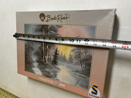 BOB ROSS Mountain Forest 1000 Pezzi Puzzle, Nuovo con scatola vintage 2004 Nuovo - Foto 6 di 7