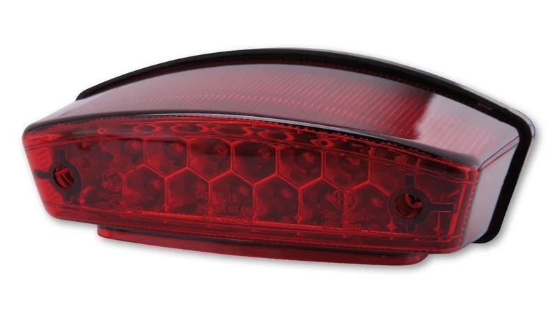 Feu arrière LED Rouge Shin-Yo Pour Buell S1 X1 M2 Blast, 12 V - Photo 2/3