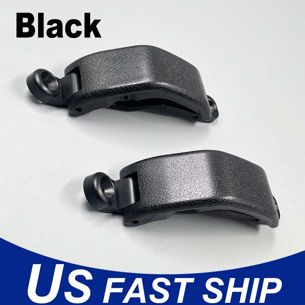 Pair Black Rear Quatar Window Latch Lock For Hilux Rn85 for Tacoma 1989-2000 #P