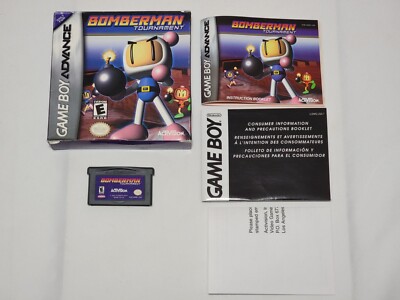 Bomberman Tournament Nintendo GameBoy Advance Game Complete Authentic US GBA