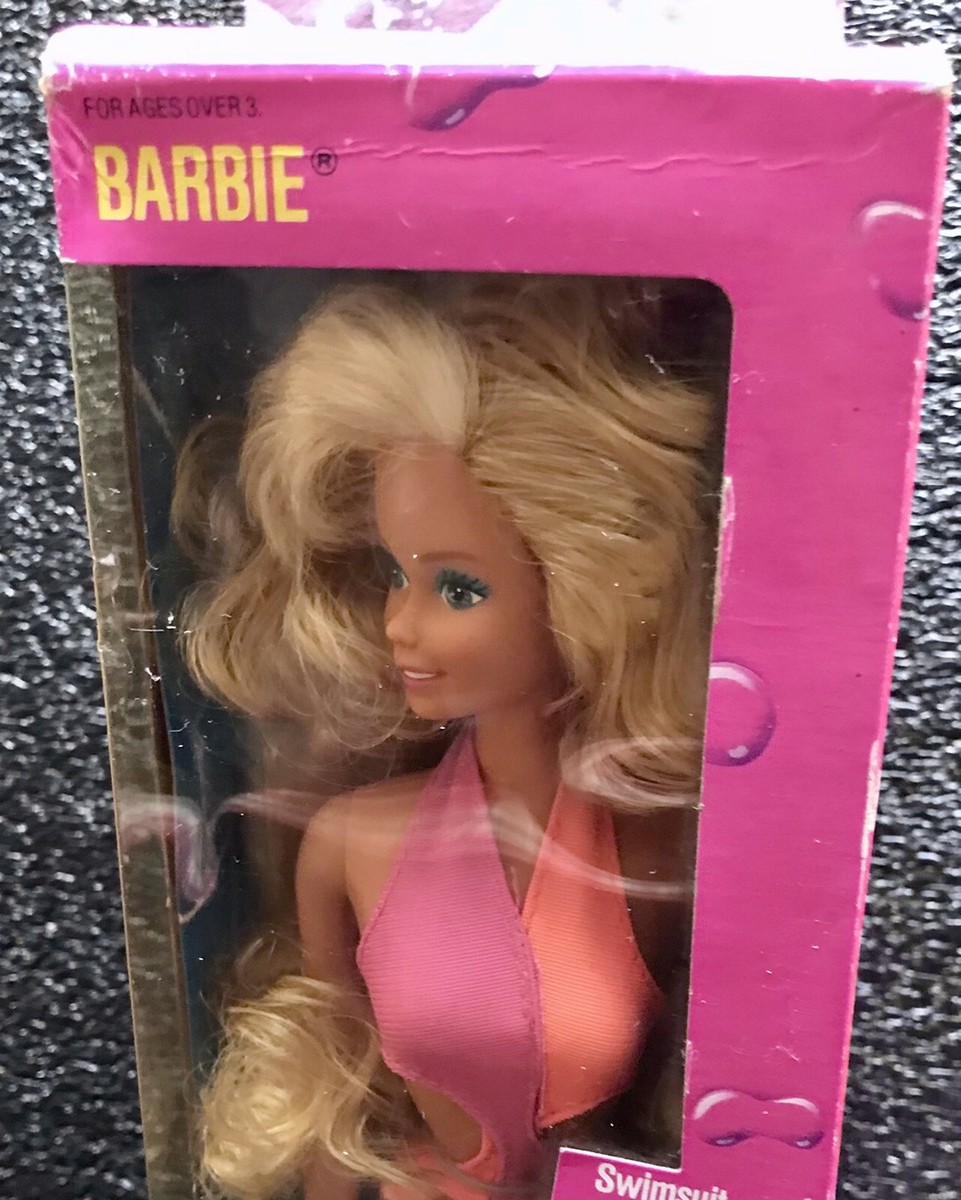 WET'N WILD BARBIE, MATTEL #4103, ORIGINAL IN BOX, 1989! | eBay