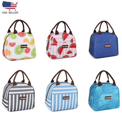 Insulated Lunch Bag Totes Cooler Purse Bento Lunch Box Bag for Women Girl Office