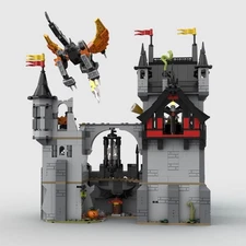 Compatible Medieval Knights Castle Model Building Toys Set Modular Building