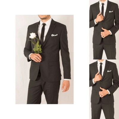 Elegantes Kleid Schwarz Herren 50 Anzug Festlich Sommerkleid Schneiderei