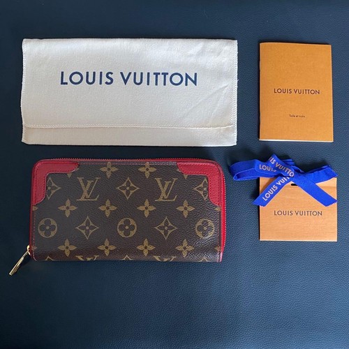 LOUIS VUITTON Long Wallet Monogram Brown