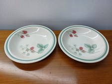 2 x Wedgwood Raspberry Cane