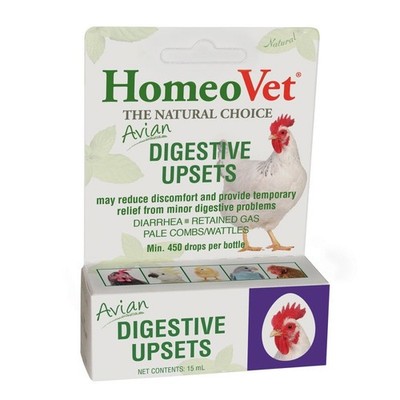 HomeoVet Avian Digestive Upsets Natural Poultry Gastro Intestinal Remedy 15mL