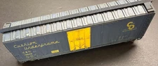 HO Scale C&O 50' Steel Box Car-Weathered-Accurail/Zane
