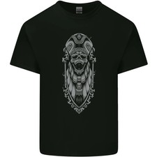 Camiseta Death Order Pharaoh Skull Motociclista Motocicleta Hombres Algodón Ligero
