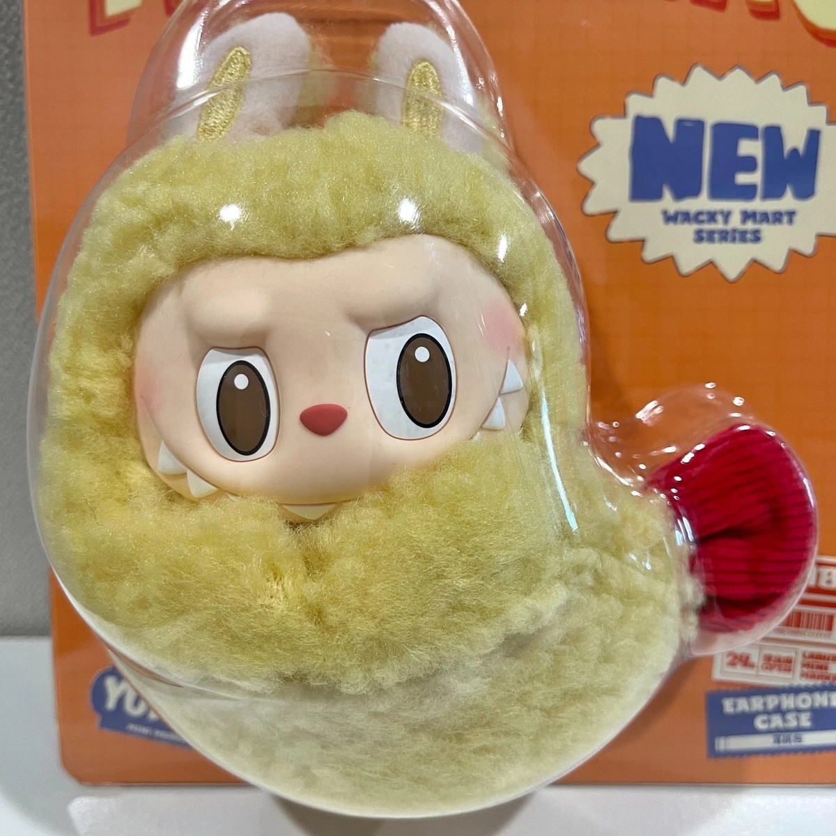 ぬいぐるみ LABUBU WACKY MART TEMPURA EARPHONE CASE THE MONSTERS Wacky Mart Series-Earphone Case - POP MART