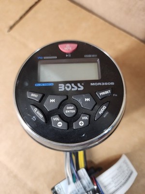 BOSS Audio Systems MGR350B Marine Gauge Receiver