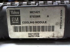 Radiateur Opel AGILA