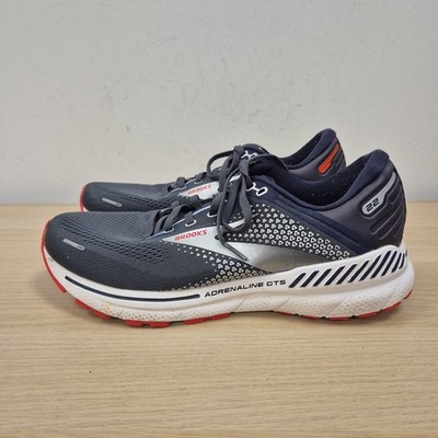 Brooks Adrenaline GTS 22 Mesh Dämpfung Stabilität Laufen Turnschuhe Größe UK 9