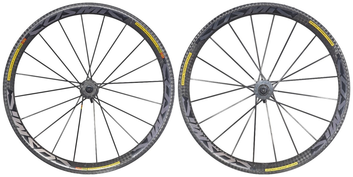 ULTIMATE CARBON COSMIC MAVIC 11速 20H - 11s Shimano/SRAM Wheelset: SSC Ultimate Carbone Cosmic Mavic パーツ