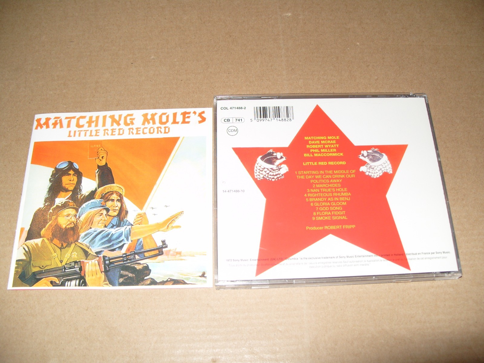 Matching Mole - Little Red Record CD NEAR MINT / INLAYS VG+. (M6)