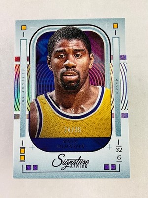 2025-26 Panini Signature Series MAGIC JOHNSON SP /35 Purple