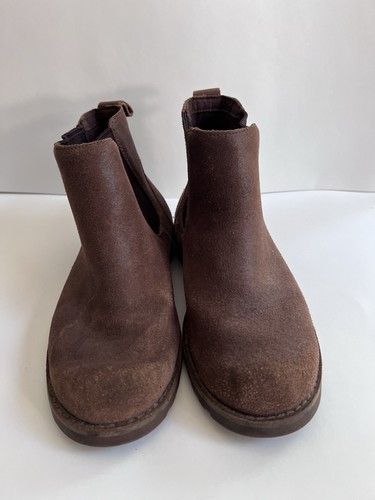 Stivali donna UGG taglia 9 Chelsea alla caviglia in pelle marrone - Foto 10 di 13