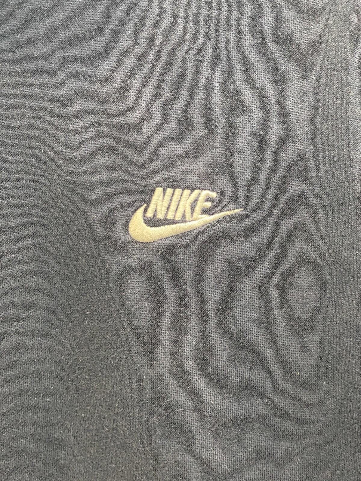 Nike Hoodie Women L Navy Blue Cotton Blend Pullover Logo Athletic Casual thumbnail 10